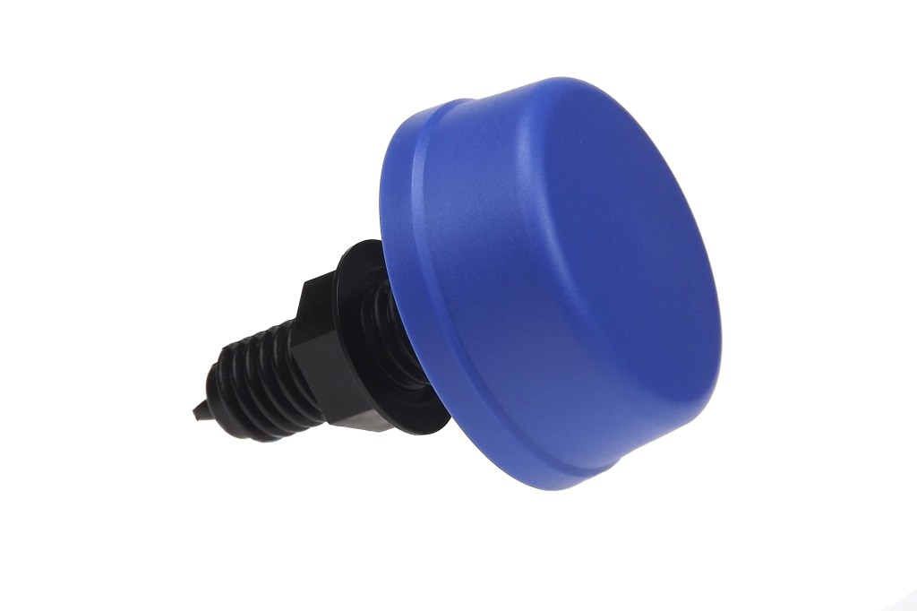 6433 champignon commande pneumatique bleu