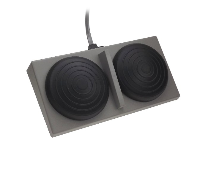 pédale soufflet double 6447