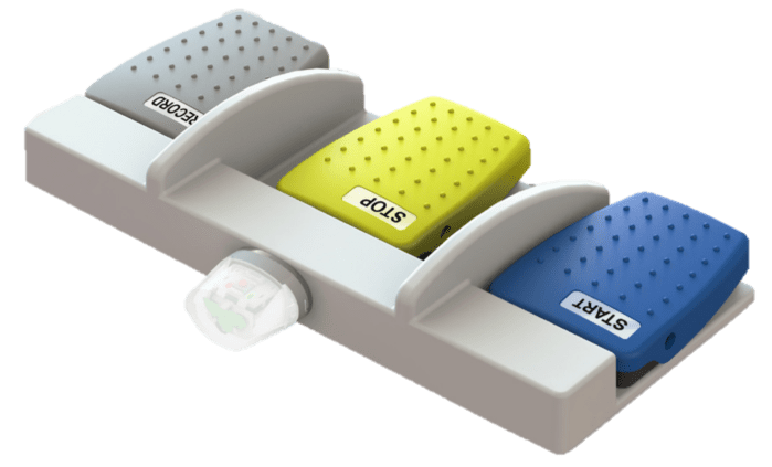 pédale triple bluetooth