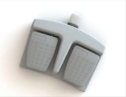 pedale double bluetooth medicale