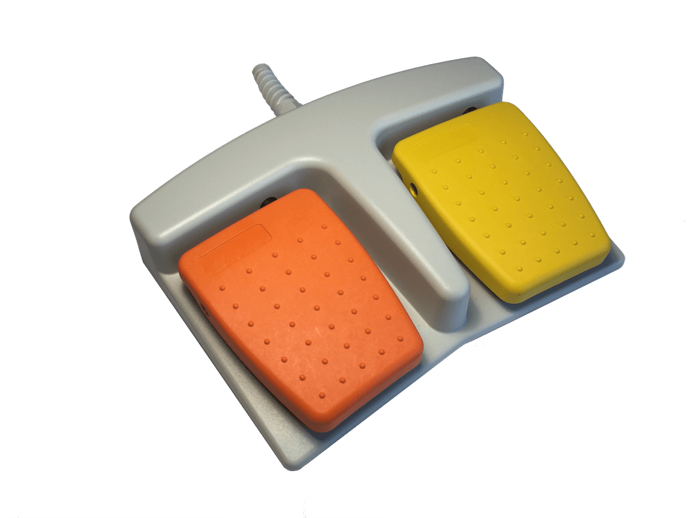 pedale orange jaune 6226